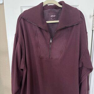 aerie Half-zip sweatshirt